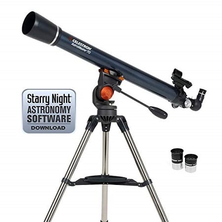 ZAQXSW Astronomical Telescope Adult Student Telescope Suitable for Children and Beginners to Explore The Starry Sky and Nature 50mm Aperture with Adjustable Tripod 