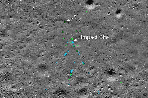 Amateur Finds India’s Vikram Moon Lander Crash Site